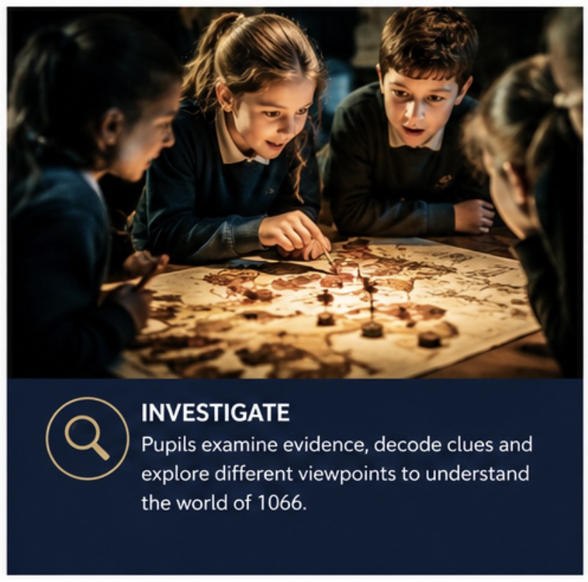 The Immersium | Pupils Examine Evidence The Immersium | Pupils Examine Evidence