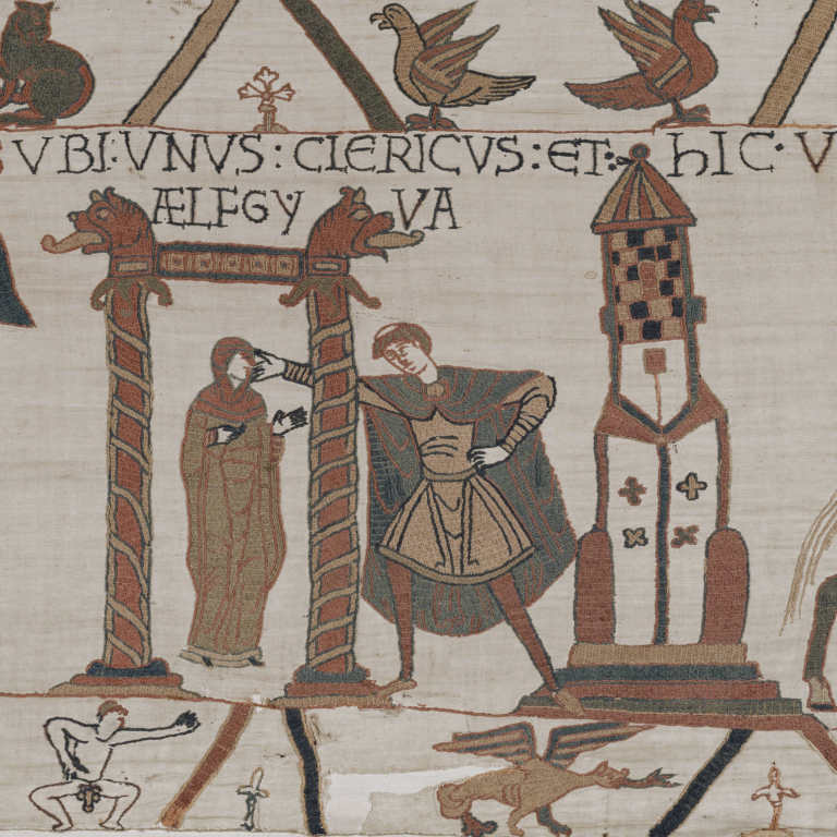 The Immersium - 1066 Project - Bayeux Tapestry - Scene 1 Bayeux Tapestry image source https://commons.wikimedia.org/wiki/Category:2017_high-resolution_photography_of_the_Bayeux_Tapestry_(raw_files)