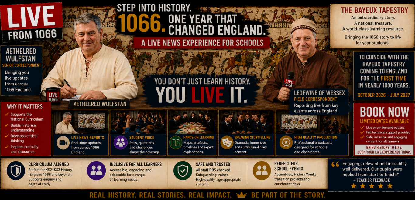 The Immersium - Step Into 1066 - Immersive History of 1066 and the Bayeux Tapestry. The Immersium - Step Into 1066 - Immersive History of 1066 and the Bayeux Tapestry.
